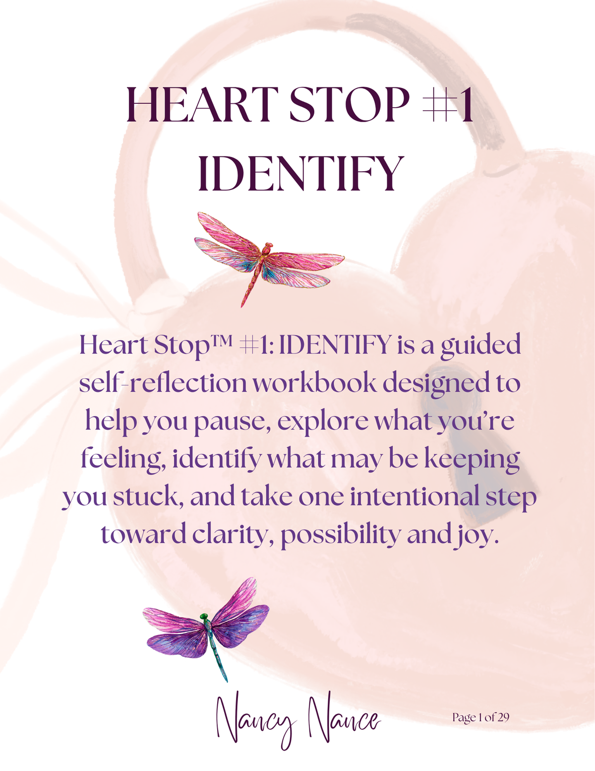 Heart Stop™ #1: IDENTIFY